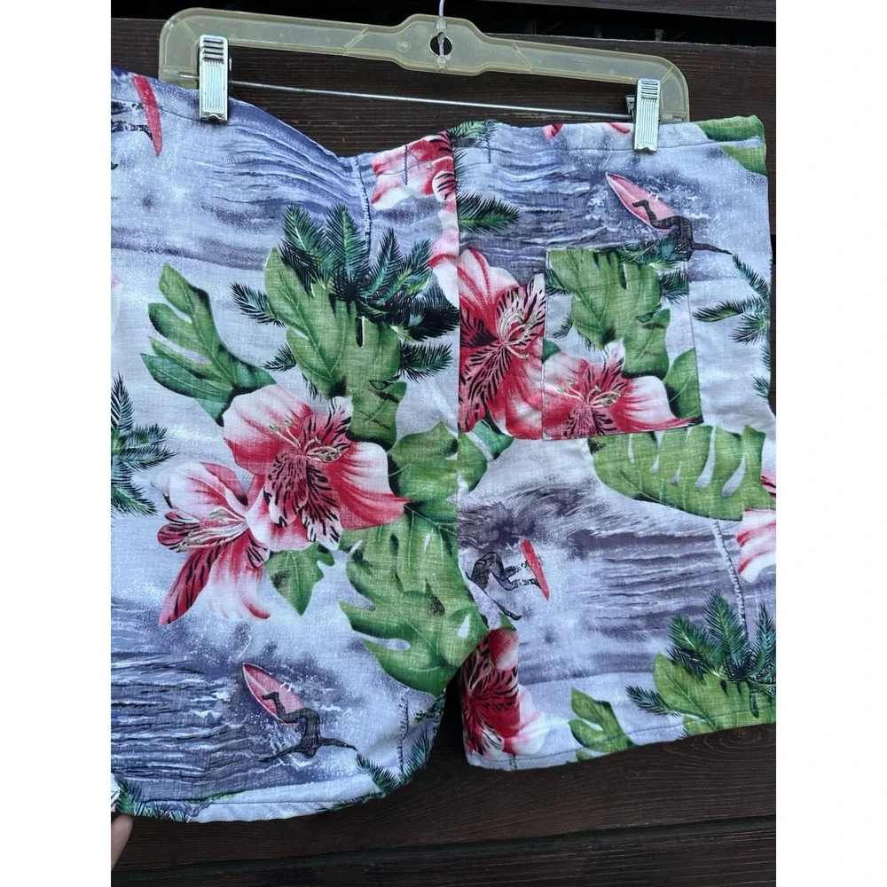 Vintage New Cotton Surfer Made In USA Independently Boardshorts 5